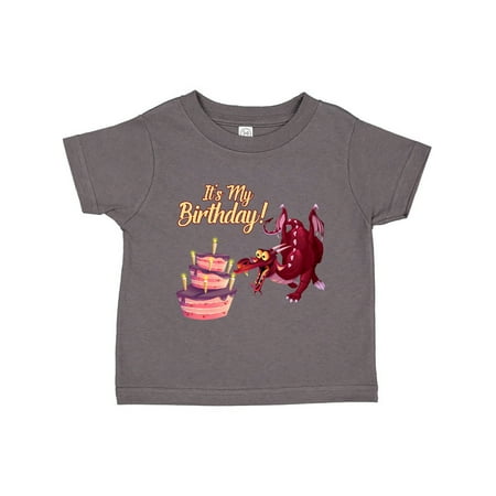 

Inktastic It s My Birthday Dragon Gift Toddler Boy or Toddler Girl T-Shirt