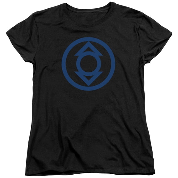 Green Lantern - Blue Emblem - Women's Short Sleeve Shirt - Small
