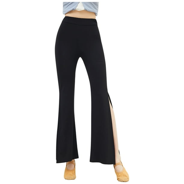 Dress Pant Yoga Pants for Women Bootleg Dress Pants Bootcut Yoga Pants  Tight Athletic Solid Bell Bottom Work Pants Black : : Clothing,  Shoes & Accessories