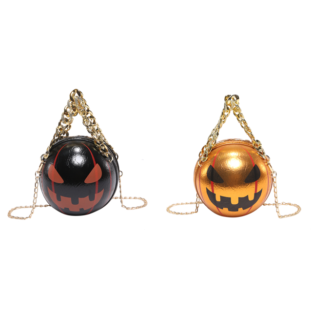 Bolso Calabaza Halloween para Mujer Hombro Cuero PU Novedad ()