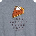 thumbnail image 3 of Friends - Joey Doesn't Share Food - Women's Racerback Tank Top, 3 of 5