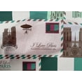 thumbnail image 5 of oneOone Cotton Cambric Dark Teal Green Fabric Paris Postcard Craft Projects Decor Fabric Printed By The Yard 42 Inch Wide, 5 of 6