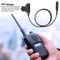 thumbnail image 3 of Talkie Headset Connector Cable, PTT Adapter Cable Easy To Use Waterproof Cable U94 35.4in  for  UV9R  9R Plus, 3 of 8