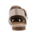 thumbnail image 4 of Journee Womens Cailinna Caged Buckle Square Toe Flats, Widths Available, 4 of 10