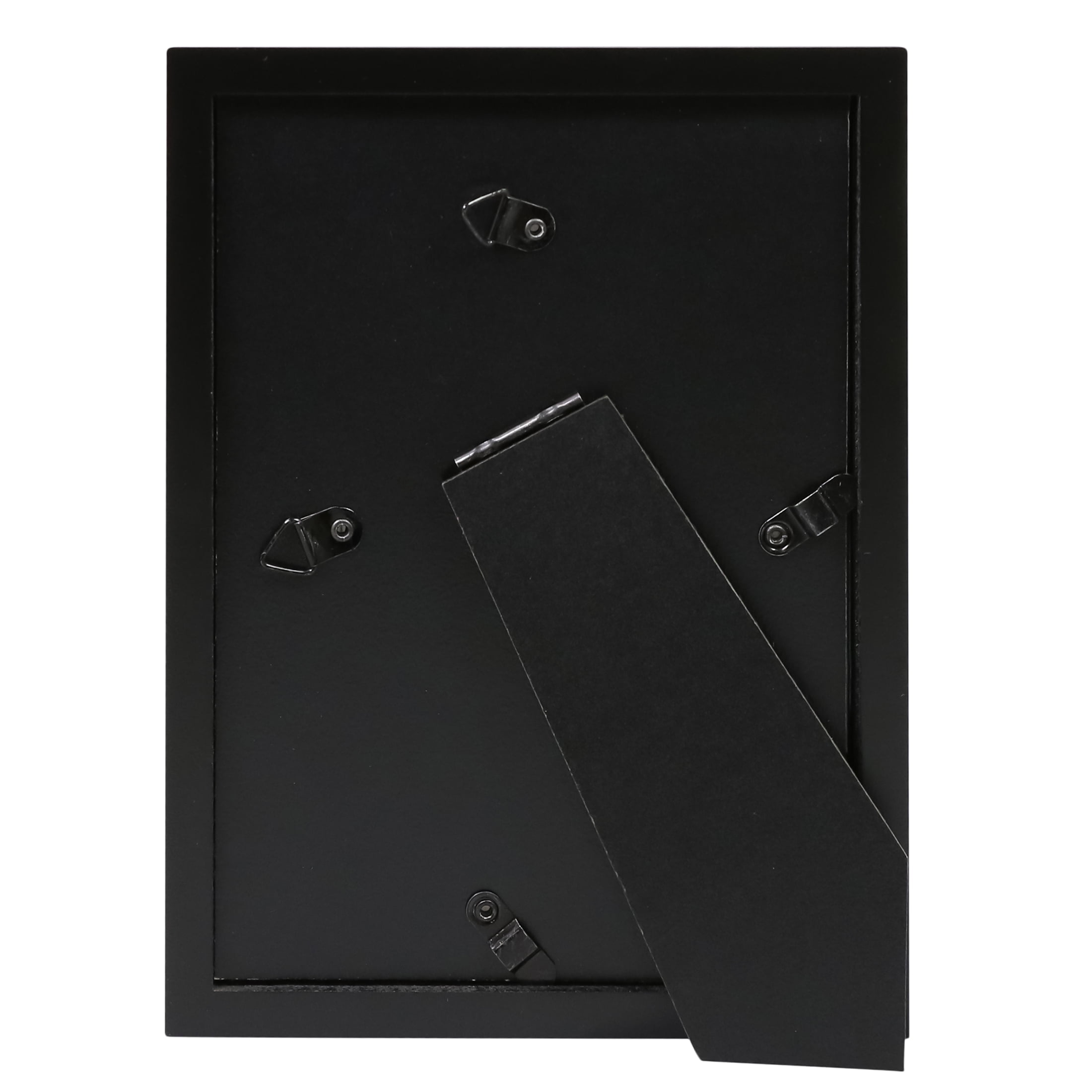 (2 pack) Mainstays - 5x7 Picture Frame - Black Gallery Linear Program Tabletop & Wall Photo Frame, Set of 3