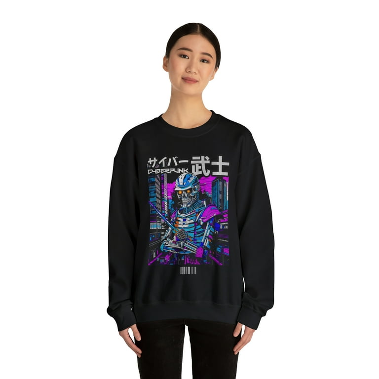 CyberPunk Saiba Unisex Heavy Blend™ Crewneck Sweatshirt - Walmart.com