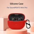 thumbnail image 4 of Estuche Para Audifonos Funda de silicona blanda para SoundPEATS Mini Pro Wireless Funda compatible con Bluetooth Likrtyny Para estrenar, 4 of 6