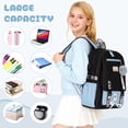 thumbnail image 4 of Gynky School Backpack for Girlish Backpacks for Elementary Student Teen  School Bag Bookbag with USB Charge Port, 4 of 8