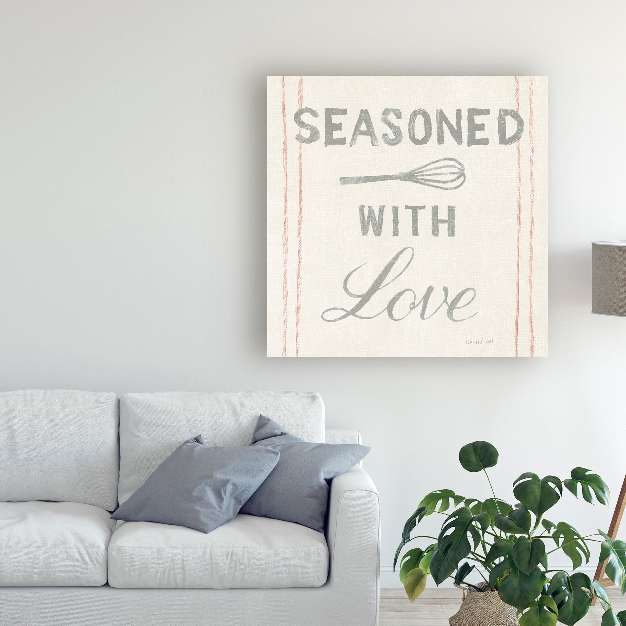 Trademark Fine Art 'Floursack Kitchen VII' Canvas Art by Danhui Nai