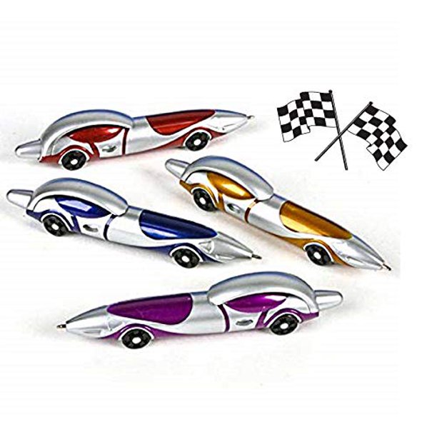 Aryellys Racing Cars Pens 4 Pieces