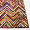 thumbnail image 4 of SAFAVIEH Nantucket Akilah Geometric Cotton Area Rug, Pink/Multi, 11' x 15', 4 of 11