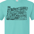 thumbnail image 4 of Inktastic Oregon Word Salad- state outline T-Shirt, 4 of 5