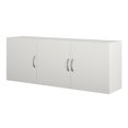 thumbnail image 3 of Home Square 2-Piece Storage Set with 24" Utility Storage Cabinet and 54" Wall Mounting Cabinet in White, 3 of 19