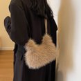 thumbnail image 2 of Bolso Embrague Mujeres Cuerpo Cruzado Fuerto Falso Fuente Soft Lade Suave Color Sólido Vagabundo, 2 of 9