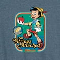 thumbnail image 3 of Pinocchio - No Strings Attached - Women's Racerback Tank Top, 3 of 5