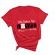 thumbnail image 1 of Mujeres Love Print Valentine's Day Gift Pareja Camiseta de manga corta con cuello redondo Tops Fridja  gope4310, 1 of 3