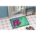 thumbnail image 2 of Sittin in the Flowers Owl Door Mat, 2 of 4