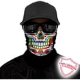 thumbnail image 2 of GFDYREE Motorcycle Face Mask Sun Dust Wind Protection Durable Tube Mask Seamless Skeleton Face Mask for Men Women, 2 of 7