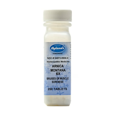 Hyland's Homeopathic Medicine Arnica Montana 6X Tablets - 250 (Best Homeopathic Medicine For Irregular Periods)