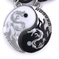 thumbnail image 2 of HSHDLDF Dragon Yin Yang 2 Pewter Pendant Necklaces Set, 2 of 4