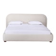 thumbnail image 2 of Moe's Home Collection Colin Fabric Queen Bed in Beige, 2 of 5