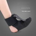 thumbnail image 3 of Cheers.US Unisex Adjustable Soft Cozy Foot Drop Orthosis Feet Care Pain Relief Ankle Support Stabilizer for Outdoor Sports, 3 of 7