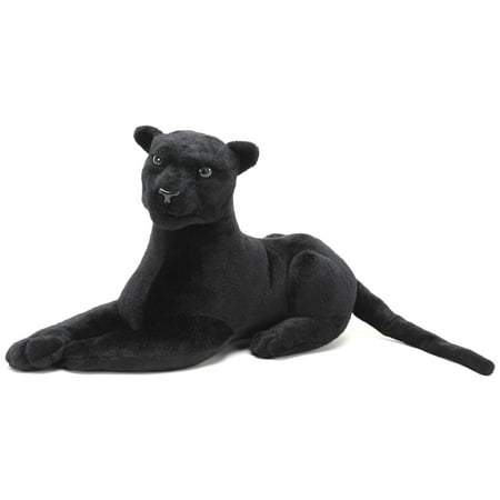 Sid the Panther | 2 ft Long (Paw to End of Tail) Stuffed Animal Plush Cat | By Tiger Tale Toys