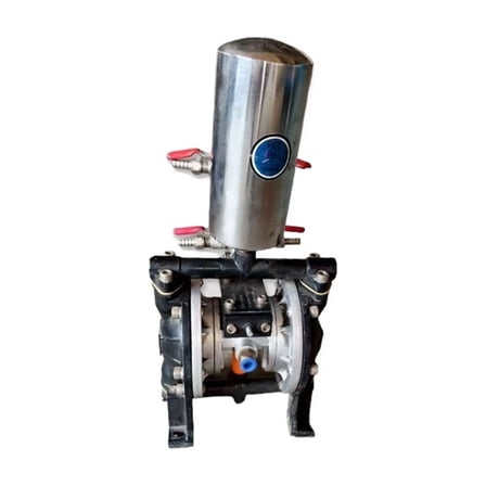 Mini Pneumatic Diaphragm Pump QBY3-25 Cast Iron Aluminum Alloy Plastic Stainless Steel Pressure Filtration Sewage Chemical Water Pump