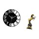 thumbnail image 5 of Reloj de pared grande,Reloj de pared acrílico silencioso de estilo moderno.,Reloj de pared grande de oficina,silencioso,fácil de leer y sencillo.,Figura de escritorio,Estante con estatua de, 5 of 8