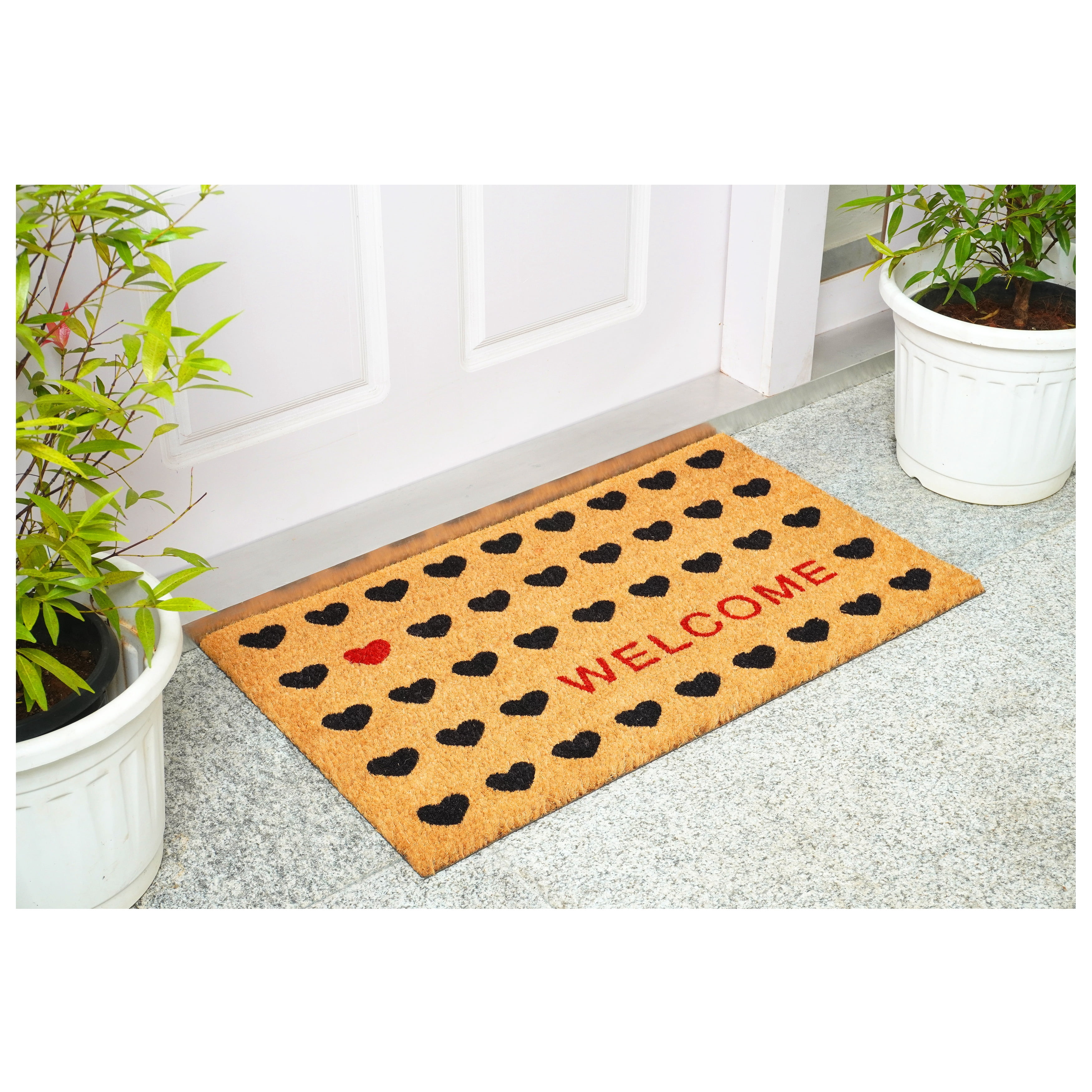 Calloway Mills Heart Welcome Doormat 24" x 36"