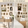 thumbnail image 5 of 97 Decor Small Rose Gold Picture Frames Set - 10 Pcs Oval Rectangle Golden Mini Frames, 5 of 7
