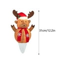 thumbnail image 3 of (2 Pack) Festive Garden Outdoor Christmas Decoration Cute Animal Logo for Holiday Celebrations String Lights Party Supplies for Enchanting, 3 of 5