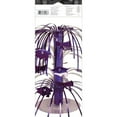 thumbnail image 3 of Party Central Pack of 12 Purple Mini Cascade Centerpiece Graduation Party Decorations 8.5", 3 of 4