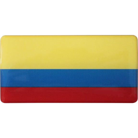 Colombia Domed Sticker