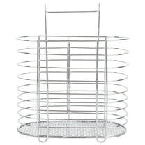 OATIPHO 1Pcs Countertop Cutlery Drying Holder Cutlery Rack Stainless Steel For Homeowners Use