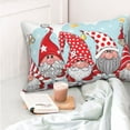 thumbnail image 4 of Salouo Christmas Pattern Pillow Cases,1PC Pillow Covers with Envelope Closure Decorative Pillow Case for Bed Couch,Pillows Not Included-14"x20", 4 of 6