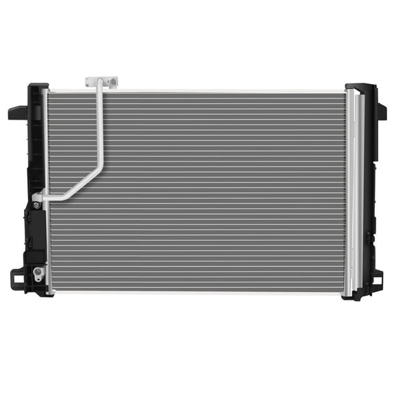 ECCPP AC A/C Condenser 3760 Replacement fit for 2008-2015Mercedes-Benz C250 C300 C350 C63 AMG CLS63 CLS63 AMG S E250 E350 E63 AMG GLK250 GLK350 SL63 SL65 SLK250 SLK350 SLK55 2012 Mitsubishi Galant