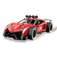 thumbnail image 1 of Red Spray Drift Remote Control Car Four Wheel Drive High Speed Rechargeable Lights For Boys Toy Age 6 Plus Play, 1 of 7