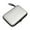 Silver, variant on Dualoai Ping Pong Paddle Bag Portable Carry Bag for Travel Training Racket and Balls Silver