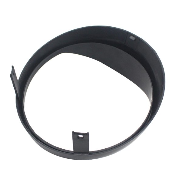 Cubierta de faro Zulema Marco de faro ABS Negro