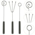 thumbnail image 2 of 3pcs Stainless Steel Dipping Forks Chocolate Fork Picks Kitchen Gadgets, 2 of 9