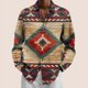thumbnail image 1 of Camisas de manga larga con estampado étnico 3D de Harajuku de otoño para hombres y niños, blusas geniales de manga larga, 1 of 6
