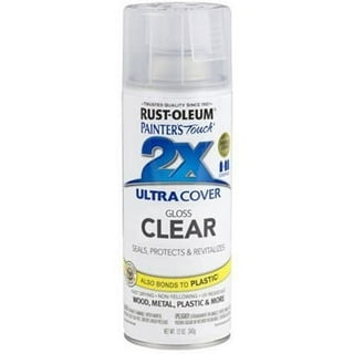 Clear, Rust-Oleum Specialty Gloss Triple Thick Glaze Spray-264985, 12 oz 