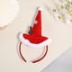 thumbnail image 5 of onlyliua Ofertas Gorro Navideño, Diadema de Terciopelo Dorado, Accesorio para El Cabello, Gorro de Lana Tejido, Diadema, Decoración Navideña, 5 of 6