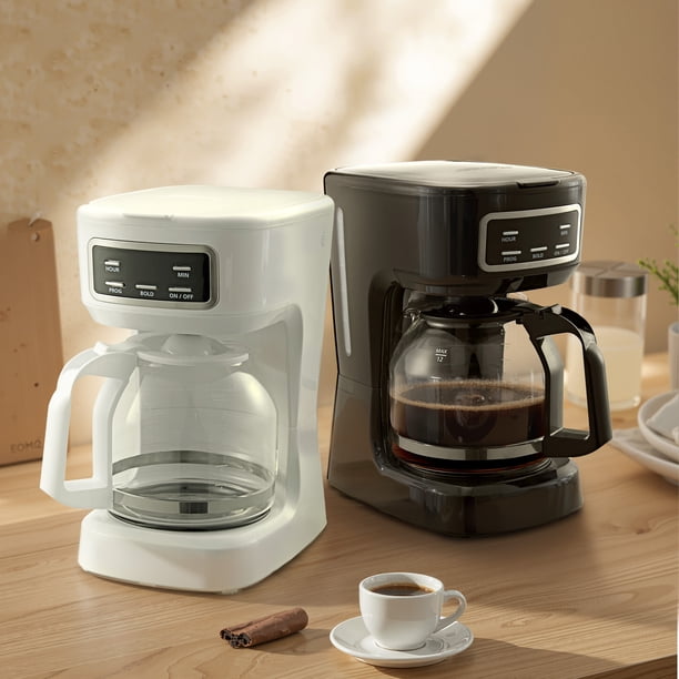 Mainstays 12-Cup Programmable Drip Coffee Maker, Black - Walmart