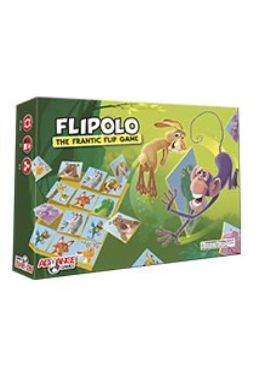Flipolo The Frantic Flip Board Game New