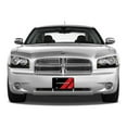thumbnail image 4 of Dodge Charger Carbon Fiber Look Red Stripe Graphic Aluminum License Plate, 4 of 4