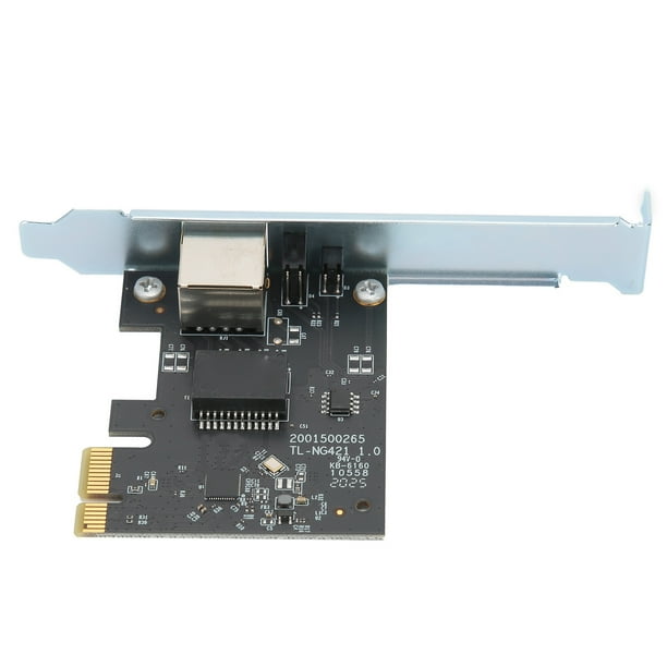 Desktop Network Card Wired Card Ethernet Card Adapter Gigabit Nic Adapter Gigabit Ethernet Server 2.5G Gigabit Ethernet Network Card Wired Desktop Server PCIE Interface Adapter ANGGREK Ethernet Card Adapter