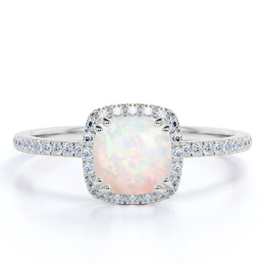 Women 18K Gold 925 Silver Twist Princess Moissanite Engagement Rings ...
