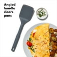 thumbnail image 4 of OXO Softworks Silicone Flexible Turner Kitchen Spatula, Gray, 4 of 8